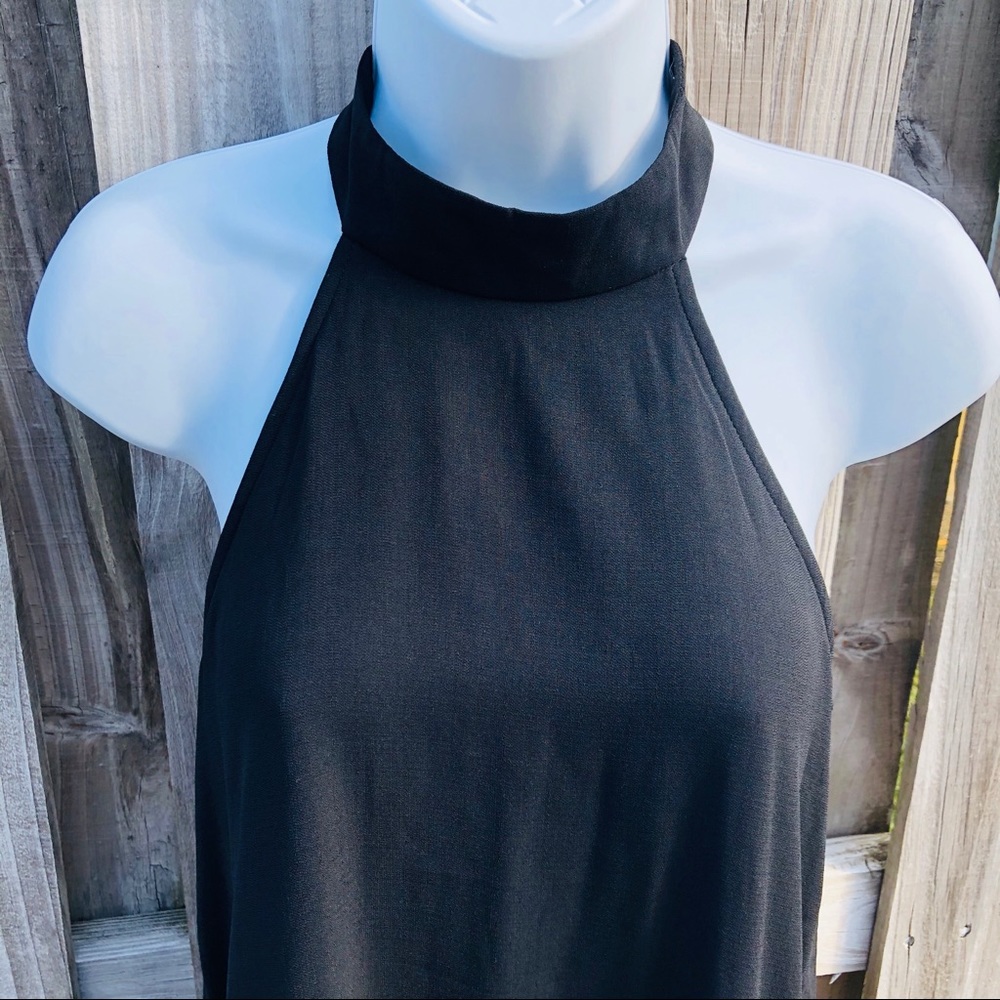 Little Black Halter Swing Dress by Lulus - Picture 5 of 9